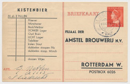 Briefkaart G. 289 Particulier Bedrukt Sliedrecht -Rotterdam 1947 - Interi Postali