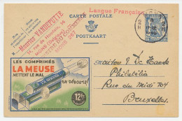 Publibel - Postal Stationery Belgium 1945 Medicine - Tablet - Pharmacy