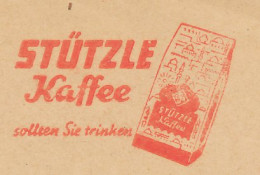 Meter Cut Germany 1961 Coffee - Stutzle - Andere & Zonder Classificatie