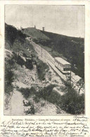 Barcelona - Tibidabo - Linea Del Funicular - Barcelona