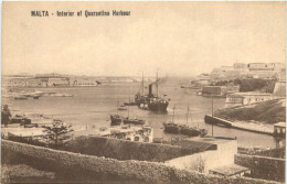 Malta - Interior Of Quarantaine Harbour - Malte