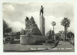 PIAZZA  ARMERINA - MONUMENTO AL GEN. CASCINO  - VIAGGIATA FG - Enna