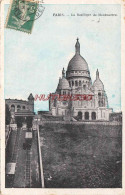 CPA PARIS - LA BASILIQUE DE MONTMARTRE - Sacré Coeur