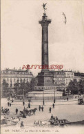 CPA PARIS - PLACE DE LA BASTILLE - Plazas