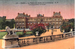 CPA PARIS - LE PALAIS DU LUXEMBOURG - Autres Monuments, édifices