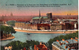 CPA PARIS - PANORAMA - Panoramic Views