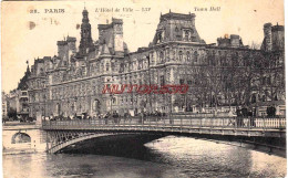CPA PARIS - L'HOTEL DE VILLE - Autres Monuments, édifices