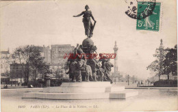 CPA PARIS - PLACE DE LA NATION - Squares