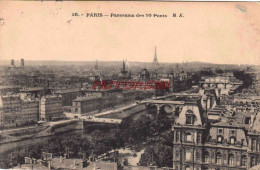 CPA PARIS - PANORAMA DES 10 PONTS - Mehransichten, Panoramakarten