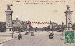 CPA PARIS - LE PONT ALEXANDRE III - Puentes