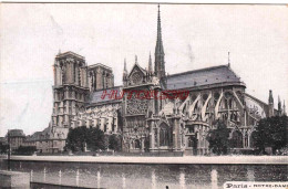 CPA PARIS - NOTRE DAME - Notre Dame Von Paris