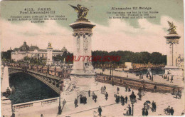 CPA PARIS - LE PONT ALEXANDRE III - Puentes