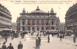 CPA PARIS - PLACE DE L'OPERA - Squares