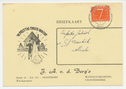 Firma Briefkaart Slootdorp 1955 - Trouwerij / Woning - Sin Clasificación