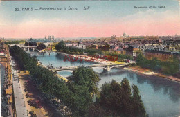 CPA PARIS - LA SEINE - Die Seine Und Ihre Ufer