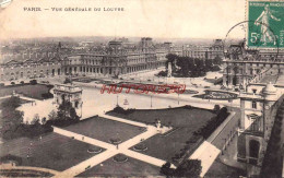 CPA PARIS - LE LOUVRE - VUE GENERALE - Louvre