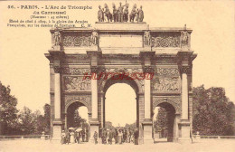 CPA PARIS - ARC DE TRIOMPHE DU CARROUSSEL - Triumphbogen
