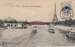 CPA PARIS - VUE DE LA SEINE - El Sena Y Sus Bordes