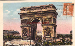 CPA PARIS - L'ARC DE TRIOMPHE - Arc De Triomphe