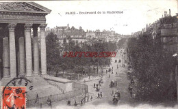 CPA PARIS - BOULEVARD DE LA MADELEINE - Sonstige & Ohne Zuordnung