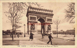 CPA PARIS - L'ARC DE TRIOMPHE - Triumphbogen