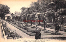 CPA PARIS - BOIS DE BOULOGNE - LA ROSERAIE DE BAGATELLE - Parks, Gardens