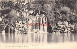 CPA PARIS - BOIS DE BOULOGNE - LA CASCADE - Parcs, Jardins