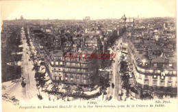 CPA PARIS - PERSPECTIVE - Panorama's