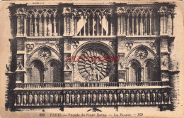 CPA PARIS - NOTRE DAME - FACADE - Notre Dame Von Paris