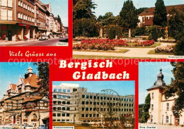 73608010 Bergisch Gladbach Hauptstr Rosengarten Rathaus Kreisverwaltung Burg Zwe - Bergisch Gladbach