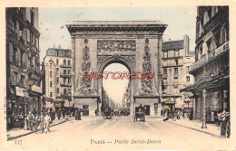 CPA PARIS - PORTE SAINT DENIS - Altri Monumenti, Edifici