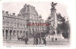 CPA PARIS - PLACE DU CARROUSSEL - Plazas