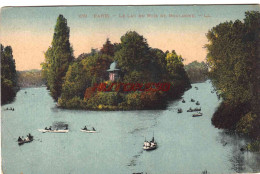 CPA PARIS - LE LAC DU BOIS DE BOULOGNE - Parcs, Jardins