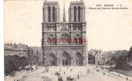 CPA PARIS - PLACE NOTRE DAME - Piazze