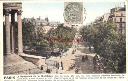 CPA PARIS - BOULEVARD DE LA MADELEINE - Other & Unclassified