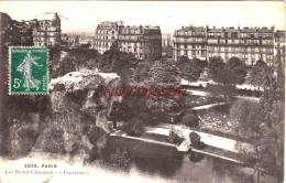 CPA PARIS - LES BUTTES CHAUMONT - Parks, Gardens