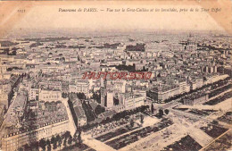 CPA PARIS - PANORAMA - Mehransichten, Panoramakarten