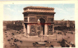 CPA PARIS - L'ARC DE TRIOMPHE - Triumphbogen