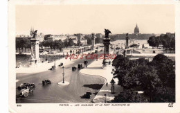 CPSM PARIS - LE PONT ALEXANDRE III - Bruggen