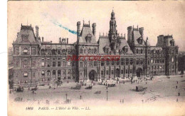 CPA PARIS - L'HOTEL DE VILLE - Sonstige Sehenswürdigkeiten