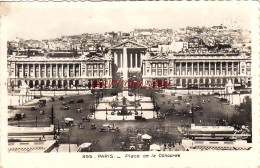 CPSM PARIS - PLACE DE LA CONCORDE - Places, Squares