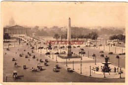 CPA PARIS - PLACE DE LA CONCORDE - Squares