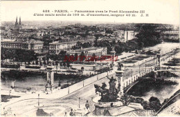 CPA PARIS - PANORAMA - Mehransichten, Panoramakarten