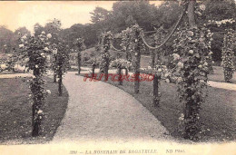 CPA PARIS - LA ROSERAIE DE BAGATELLE - Parques, Jardines