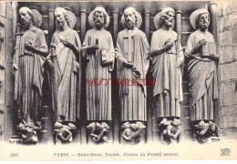 CPA PARIS - NOTRE DAME - FACADE - Notre Dame De Paris