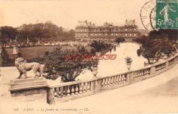 CPA PARIS - LE JARDIN DU LUXEMBOURG - Parken, Tuinen