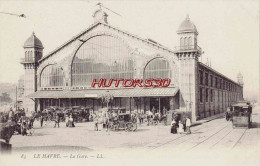 CPA LE HAVRE - LA GARE - Station