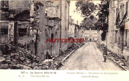 CPA VERDUN - GUERRE 1914 - LES RUINES RUE DES CAPUCINS - Verdun