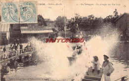 CPA ANGERS - 1906 - LE TOBOGGAN - LA PLONGEE VUE D'EN HAUT - Angers