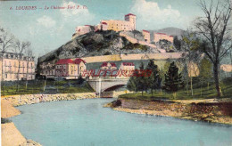 CPA LOURDES - LE CHATEAU - Lourdes